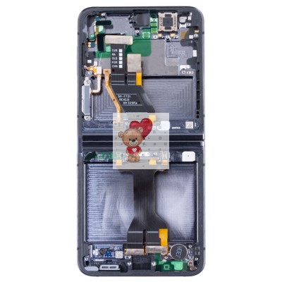 Дисплей для Samsung F731B Z Flip5 модуль внутренний 6.7" Черный - OR (SP)