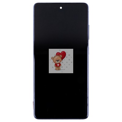 Дисплей для Samsung G781B Galaxy S20 FE 5G модуль (синий) - OLED (Full Size)