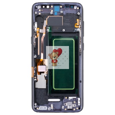 Дисплей для Samsung G950F S8 модуль Черный - (OLED)