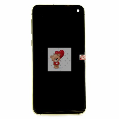 Дисплей для Samsung G970F Galaxy S10e модуль (желтый) - OR (SP)
