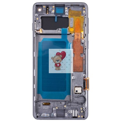 Дисплей для Samsung G973F Galaxy S10 модуль Черный - (OLED) (Full Size) Дисплей для Samsung G973F Galaxy S10 модуль Черный - (OLED) (Full Size)