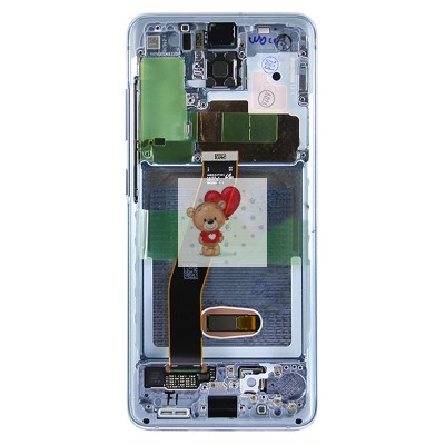 Дисплей для Samsung G980F Galaxy S20 модуль Голубой - OR (SP)