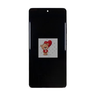 Дисплей для Samsung G998B Galaxy S21 Ultra модуль с рамкой Черный - (Soft OLED, 120 Гц) (Full Size)