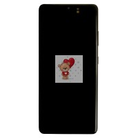 Дисплей для Samsung G998B S21 Ultra модуль Серебро - (OLED) (Full Size)