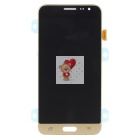 Дисплей для Samsung J320F Galaxy J3 (2016) с тачскрином Золото - (OLED)