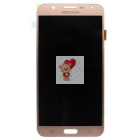 Дисплей для Samsung J701F Galaxy J7 Neo с тачскрином Золото - (OLED)