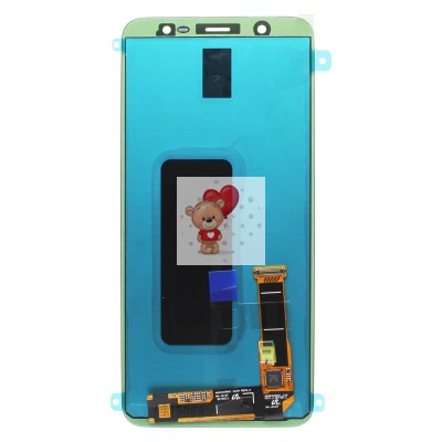 Дисплей для Samsung J810F Galaxy J8 (2018) с тачскрином (черный) - OR (SP)