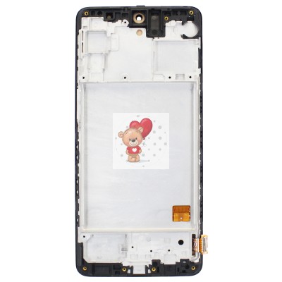 Дисплей для Samsung M317F Galaxy M31s модуль (черный) - (OLED) (Small Size)