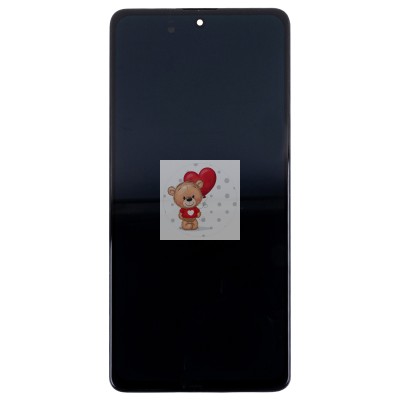 Дисплей для Samsung M515F M51 модуль Черный - (OLED) (Full Size)