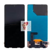 Дисплей для Samsung M526B Galaxy M52 5G в сборе с тачскрином Черный - OR (SP)