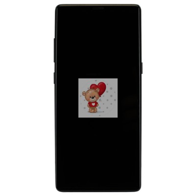 Дисплей для Samsung N950F Galaxy Note 8 модуль Черный - (In-Cell)