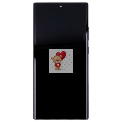 Дисплей для Samsung N985F Galaxy Note 20 Ultra модуль Черный - (OLED) (Full Size)