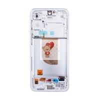 Дисплей для Samsung S711B Galaxy S23 FE модуль с рамкой Серебро - OR (SP)