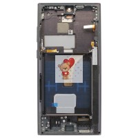 Дисплей для Samsung S908B Galaxy S22 Ultra модуль Черный - (In-Cell)