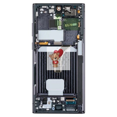 Дисплей для Samsung S908B Galaxy S22 Ultra модуль Черный - OR (SP)