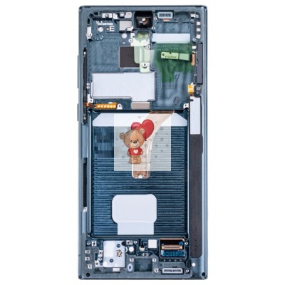 Дисплей для Samsung S9080 Galaxy S22 Ultra модуль с рамкой Зеленый - OR (SP) Дисплей для Samsung S9080 Galaxy S22 Ultra модуль с рамкой Зеленый - OR (SP)