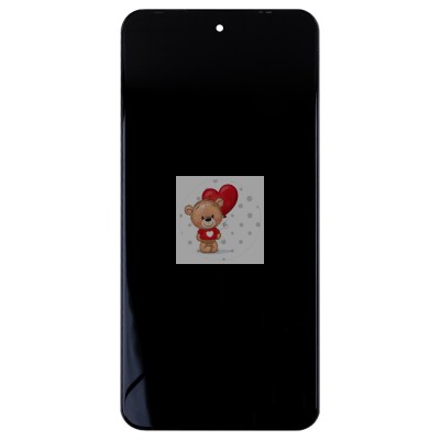 Дисплей для Tecno Pova 2 (LE7n) модуль с рамкой Черный - OR Дисплей для Tecno Pova 2 (LE7n) модуль с рамкой Черный - OR