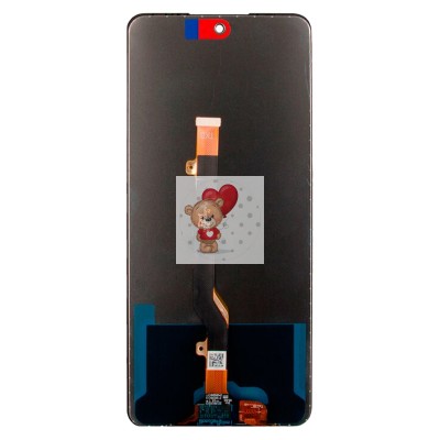 Дисплей для Tecno Pova 3 с тачскрином Черный - Оптима