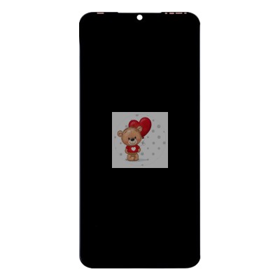 Дисплей для Tecno Spark 7 с тачскрином Черный - OR