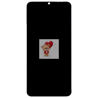 Дисплей для Vivo Y16 с тачскрином Черный - OR