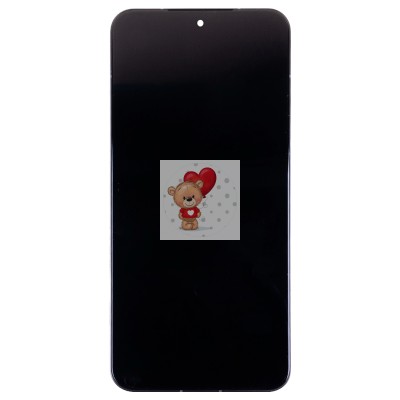 Дисплей для Xiaomi 24129PN74G модуль с рамкой Черный - OR (SP)