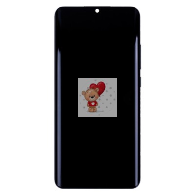 Дисплей для Xiaomi Mi Note 10 модуль Черный - OR (SP)