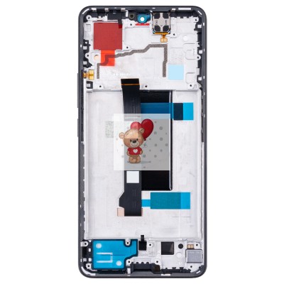 Дисплей для Xiaomi Redmi Note 13 Pro 5G (2312DRA50C) модуль с рамкой Черный - OR (SP)