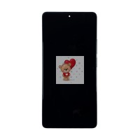 Дисплей для Xiaomi Redmi Note 13 Pro 4G (23117RA68G) модуль с рамкой Черный - (OLED)