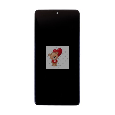 Дисплей для Xiaomi Redmi Note 14S (2502FRA65G) модуль с рамкой Черный - OR (SP)