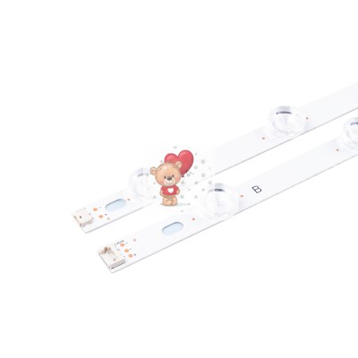 Светодиодная подсветка для телевизоров LG 39" 39LN540V/LG 39LA620V/LG 39LA620S (комплект 8 шт.)
