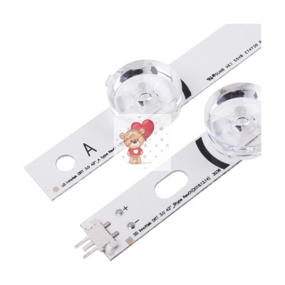 Светодиодная подсветка для телевизоров LG 42" 42LB Innotek DRT 3.0 (комплект 8 шт.)