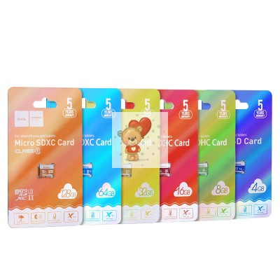 Карта памяти MicroSDXC 64GB Class 10 Hoco U3 V30 A2 без адаптера