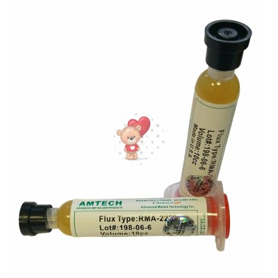 Флюс Amtech RMA-223 (Китай, 10 мл, среднеактивный, безотмывочный)