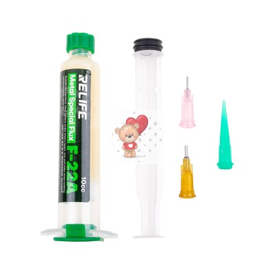 Флюс Relife F-22A (10 мл, высокоактивный, безотмывочный) Флюс Relife F-22A (10 мл, высокоактивный, безотмывочный)