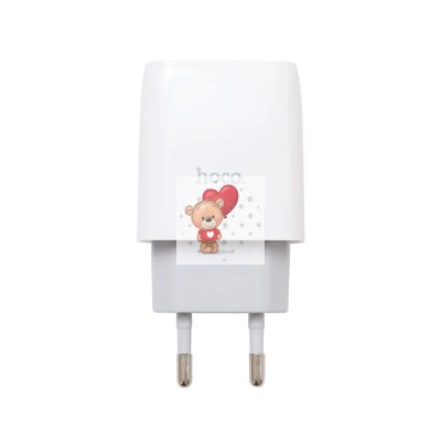Сетевое зарядное устройство USB Hoco C72A (10.5W) Белый