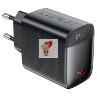 Сетевое зарядное устройство Type-C Acefast A112 (45W, PD, AVS, GaN) Черный Сетевое зарядное устройство Type-C Acefast A112 (45W, PD, AVS, GaN) Черный
