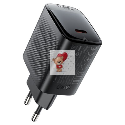 Сетевое зарядное устройство Type-C Acefast A112 (45W, PD, AVS, GaN) Черный Сетевое зарядное устройство Type-C Acefast A112 (45W, PD, AVS, GaN) Черный
