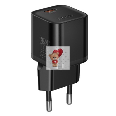 Сетевое зарядное устройство Type-C Hoco N66 (35W, PD) Черный