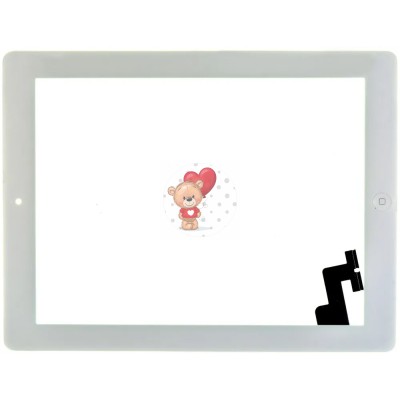 Тачскрин для Apple iPad 2 (белый)
