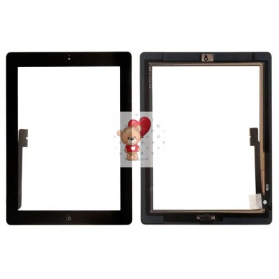Тачскрин для Apple iPad 3 (черный)/Apple iPad 4 (черный)