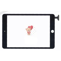 Тачскрин для Apple iPad mini 3 в сборе с микросхемой (черный)
