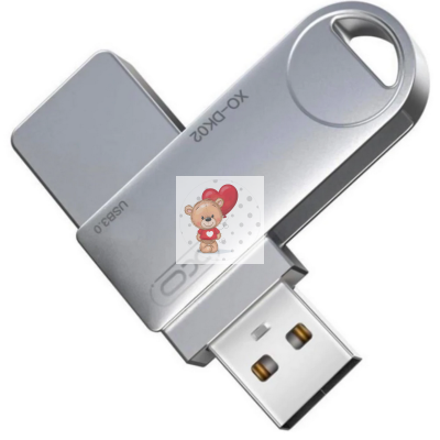 USB-флеш (USB 3.0) 32GB XO DK02 Серебро