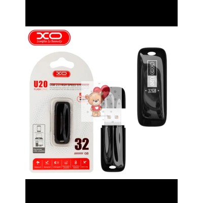 USB-флеш (USB 2.0) 32GB XO U20 Черный
