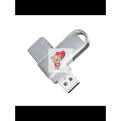 USB-флеш (USB 3.0) 64GB XO DK02 Серебро