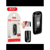 USB-флеш (USB 2.0) 64GB XO U20 Черный