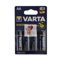 Батарейка AA LR6 Varta ENERGY 1.5V (4 шт. в блистере) Батарейка AA LR6 Varta ENERGY 1.5V (4 шт. в блистере)