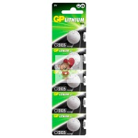 Батарейка CR2025 GP Lithium 3V (5 шт. в блистере) Батарейка CR2025 GP Lithium 3V (5 шт. в блистере)