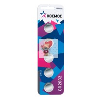 Батарейка CR2032 Космос Lithium 3V (5 шт. в блистере) Батарейка CR2032 Космос Lithium 3V (5 шт. в блистере)