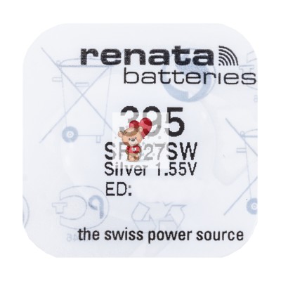 Батарейка 395/SR927SW Renata Silver 1.55V