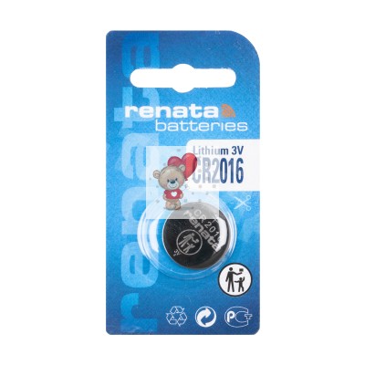 Батарейка CR2016 Renata Lithium 3V